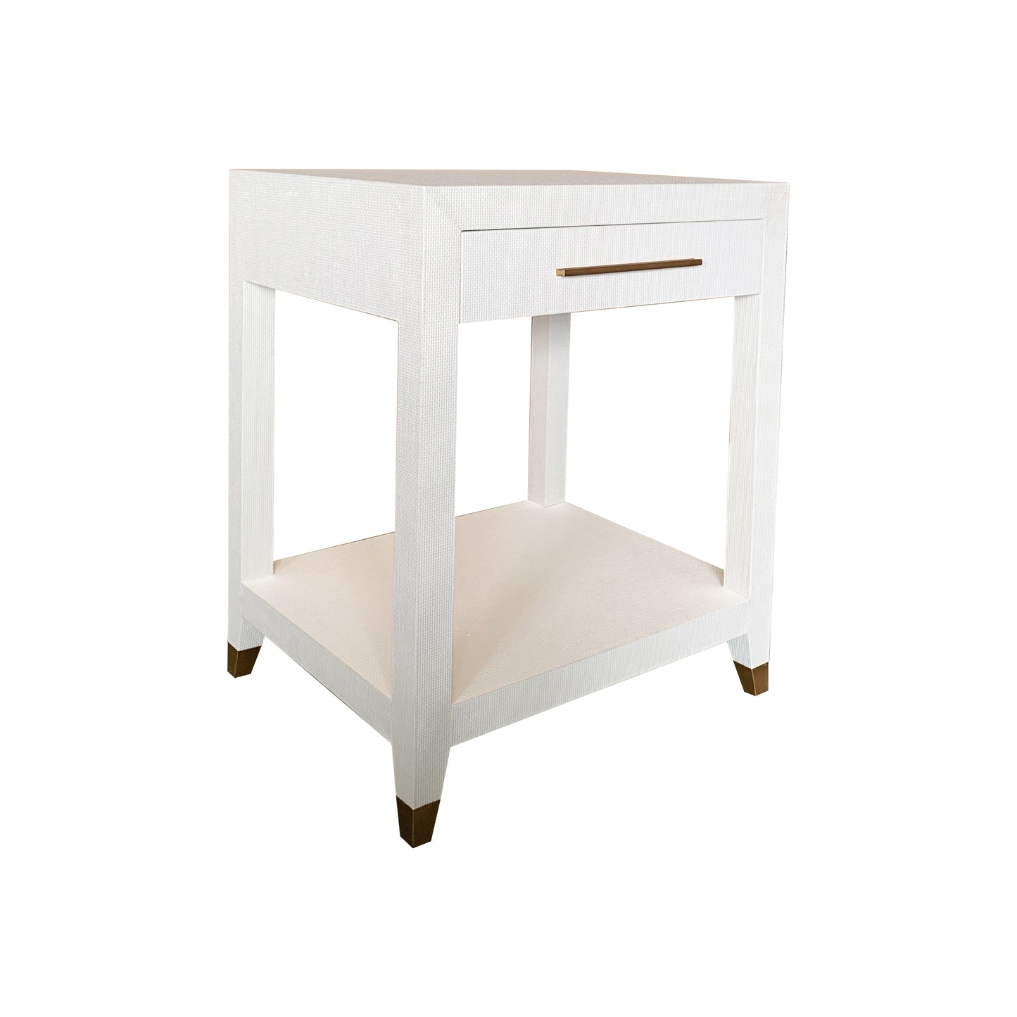 Crosby Natural Raffia SIde Table