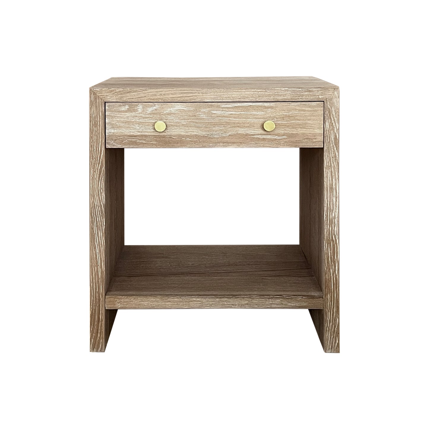 Torquay White Wash Oak SIde Table