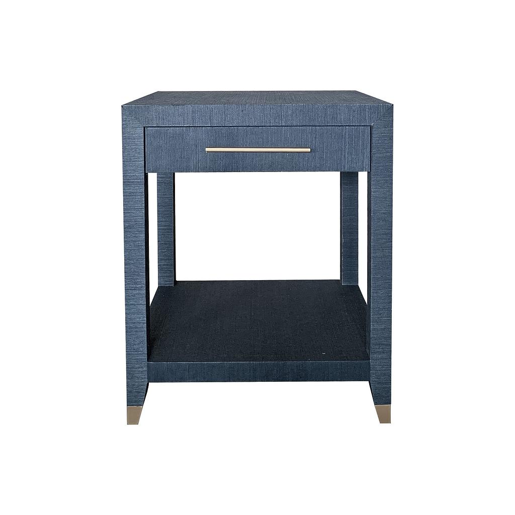 Ventor Grasscloth Side Table