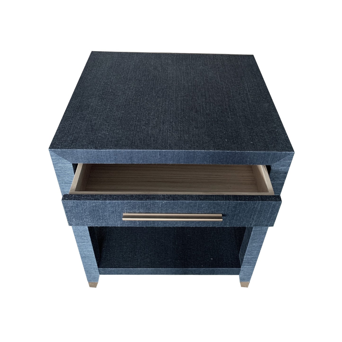 Ventor Grasscloth Side Table