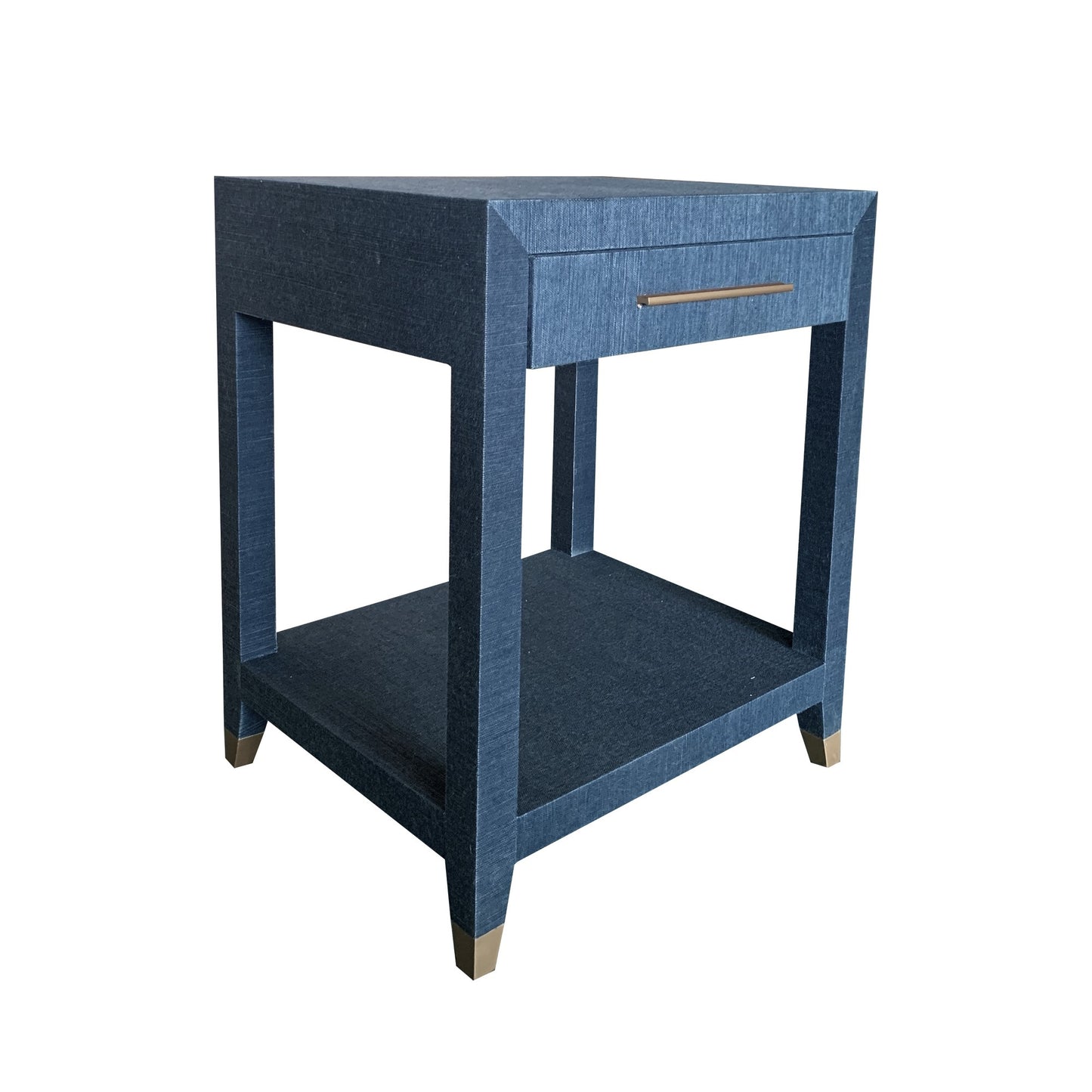 Ventor Grasscloth Side Table