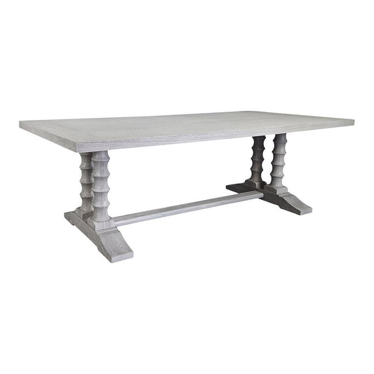 Vanoise Hand Finished Farm House Dining Table