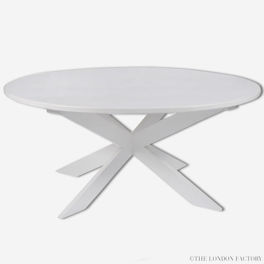 Brooke Round Farm Table | Custom Dining Table 