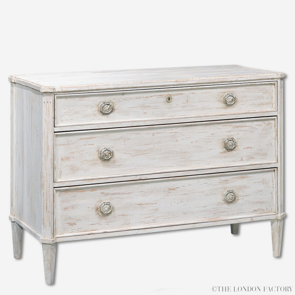 Saville Chest | Shabby Chic | Solid Wood | Made in USA | The London Factory 